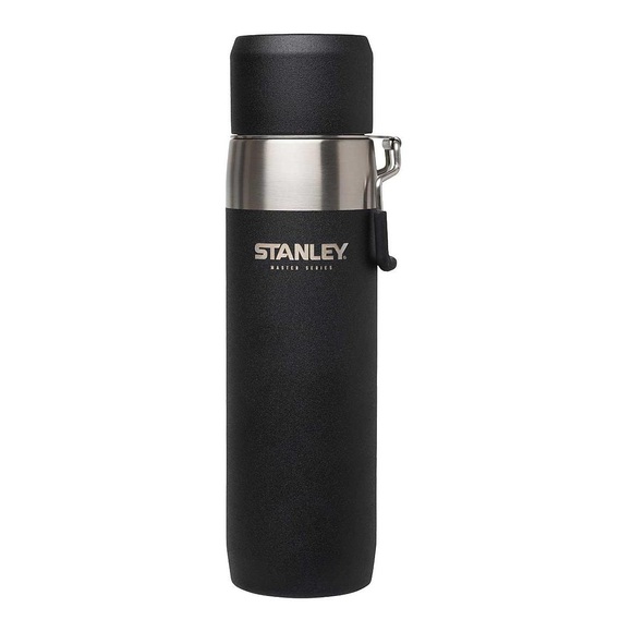 Stanley Master Vakuum Thermoflasche Schwarz/Silber 650 ml 10-03105-001
