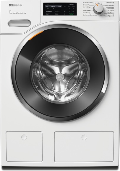 Miele Waschturm Waschmaschine WWI 800-60 CH + Wärmepumpentrockner TWJ 600-60 CH s WhiteEdition