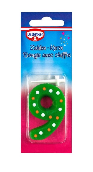 Dr.Oetker Zahlenkerze 9 1 St?ck