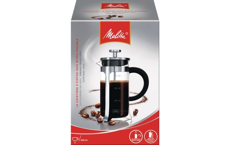Melitta 3 Tassen Kaffeebereiter Inox Filterkaffeemaschine