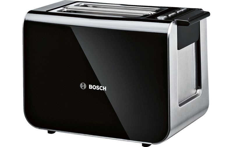 Bosch Styline - Toaster (Schwarz/Edelstahl)