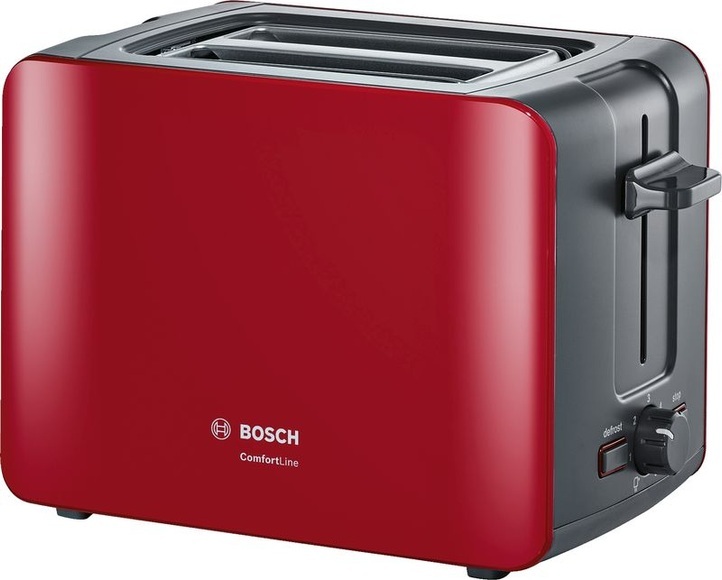 Bosch ComfortLine - Toaster (Rot/Anthrazit)