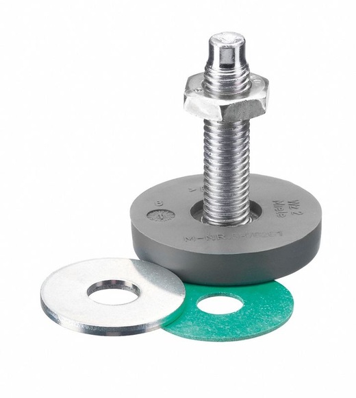 Miele Fuss für Waschmaschinen, Gewindelänge 34 mm / 304595