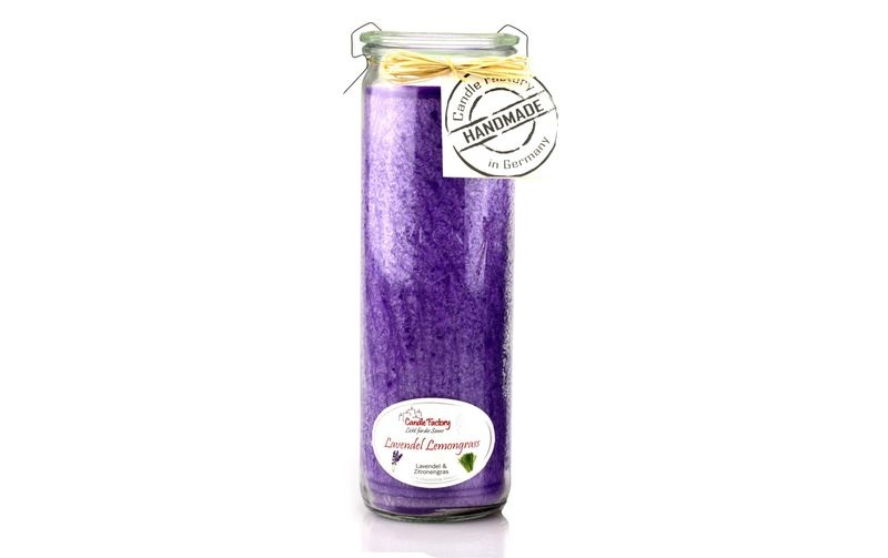 Candle Factory - Duftkerze Lavendel und Lemongrass Big Jumbo