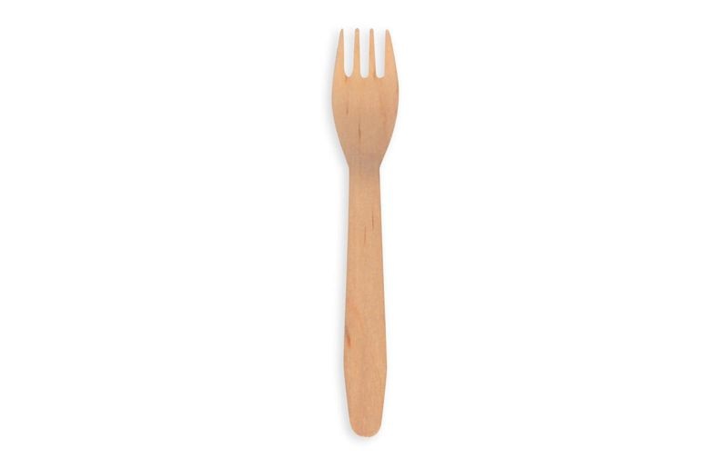 Papstar Gabel Pure Holz 100 St?ck