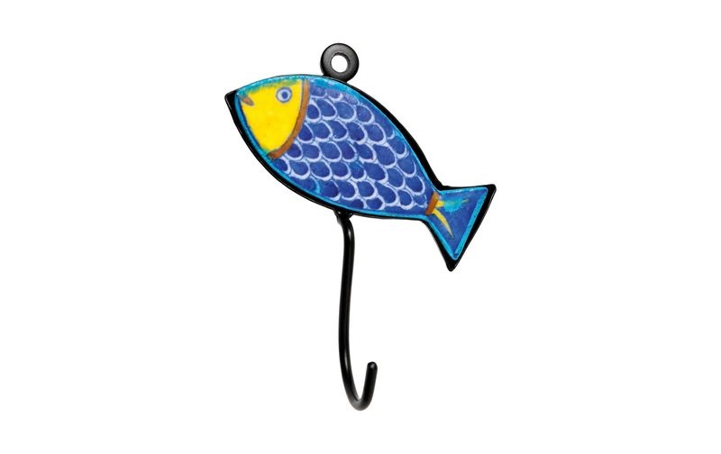 Tranquillo - Wandhaken Fisch, 10 x 13 cm