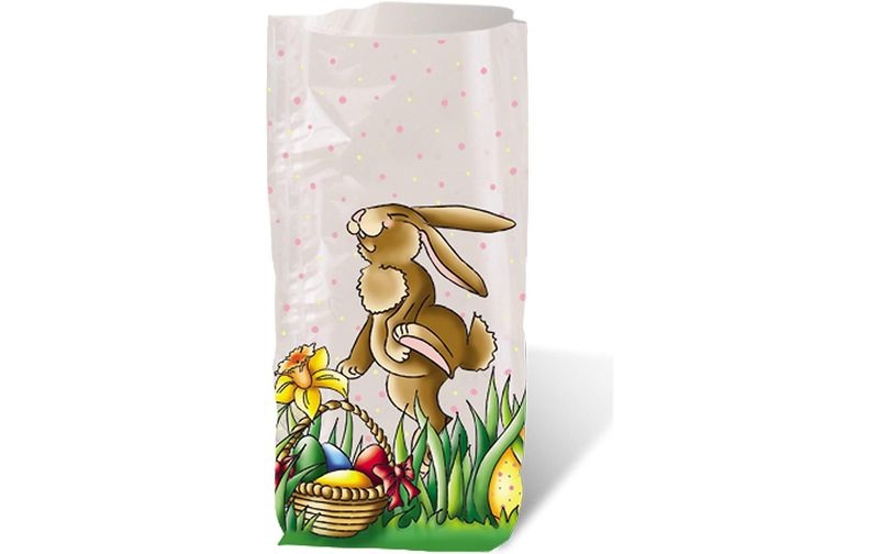 URSUS Bodenbeutel 14,5x23,5cm 6100000 Osterhase 10 Stück