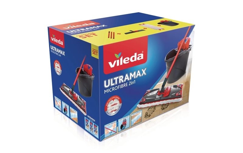 Vileda Bodenwischer-Set UltraMax Komplett