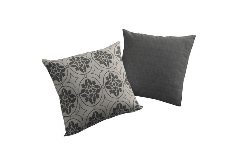 Adam Elements - ADAM - Kissenbezug Romantic Puligny 40 cm x 40 cm, Schwarz