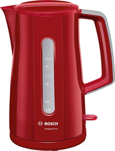 Bosch Wasserkocher TWK 3A014 1.7L - Rot