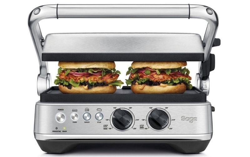 Sage the BBQ & Press Grill - Kontaktgrill (Edelstahl)