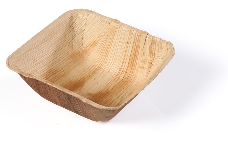 Sier - Schale Palm 14 x 5 x 14 cm, 20 Stück