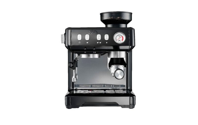 SOLIS Grind & Infuse Compact - Espressomaschine (Schwarz)