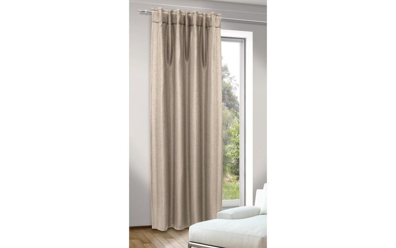 Stotz - Decor AG Nachtvorhang mit Faltenband Jasper 135 x 245 cm