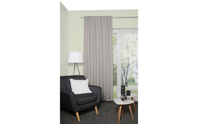 Stotz - Decor AG Nachtvorhang mit Faltenband Sils 140 x 225 cm