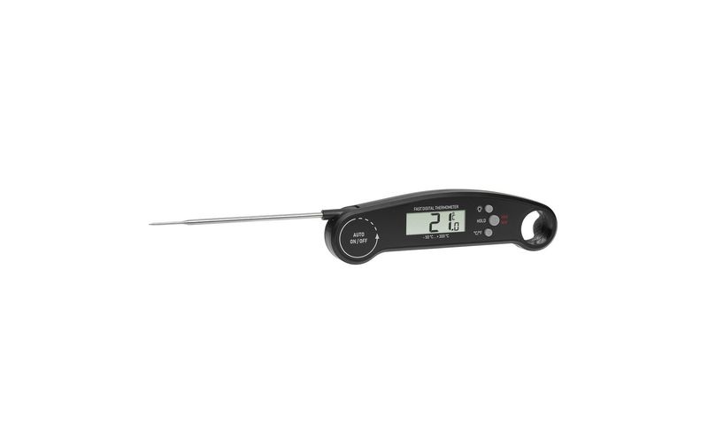 TFA Dostmann 30.1061.01 Küchen-Thermometer °C /°F-Anzeige, Babykost, Backen, Braten, Burger, Fett, Flüssige Stoffe,