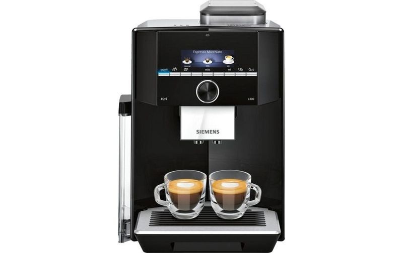 Siemens Ti923509De Eq.9 S300 - Kaffeevollautomat (Schwarz/Edelstahl)