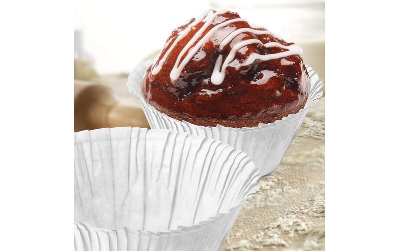 Zenker Muffin Backform mit Rand, 50 Stück