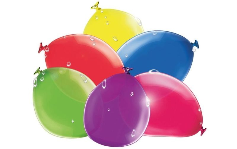 Belbal Luftballon Wasserballon Mehrfarbig, Ø 30 cm, 100 Stück
