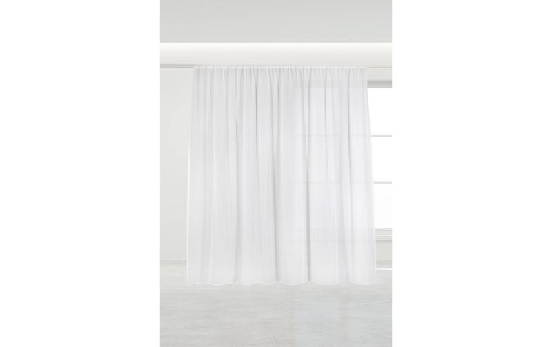 Vorhang »Casa Leon Tagesvorhang Wiola, Weiss,300x245«, (1 St.)