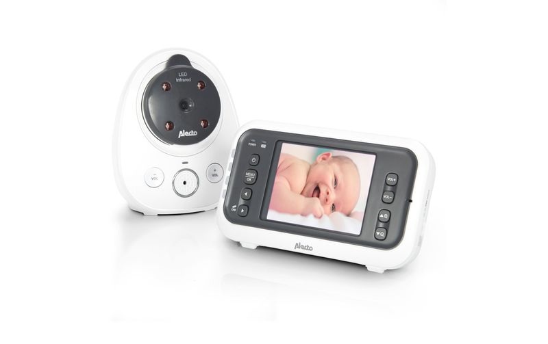 Alecto Dvm-77 - Babyphone (Weiss/Grau)