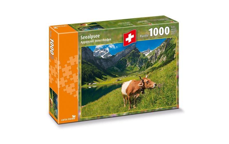 CARTA MEDIA Seealpsee Appenzell Innerhoden - Puzzle (Mehrfarbig)
