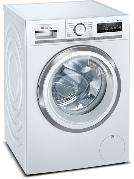 SIEMENS WM6HXK90CH - Waschmaschine (9 kg, 1600 U/Min., Weiss)