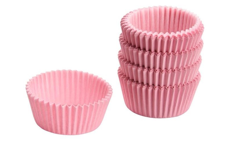 Zenker Muffin Backform Rosa, 100 Stück