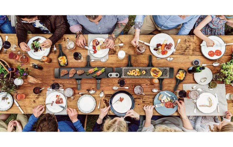 Maxxmee Raclette 2 Grillzonen