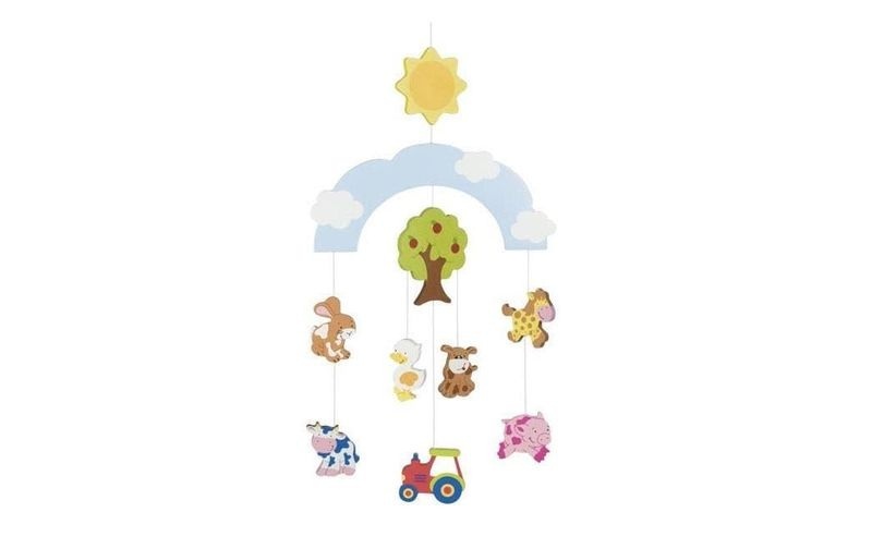 goki Holzmobile Bauernhof - bunt