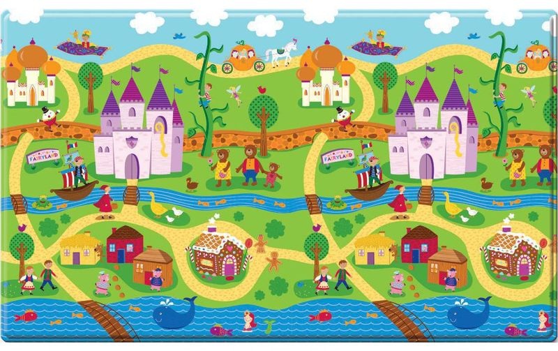 DWINGULER Spielmatte medium Fairy Tale Land 190x130 cm