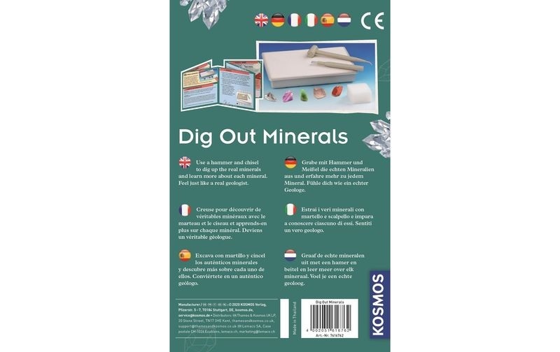 Kosmos Ausgrabungsset Mineralien