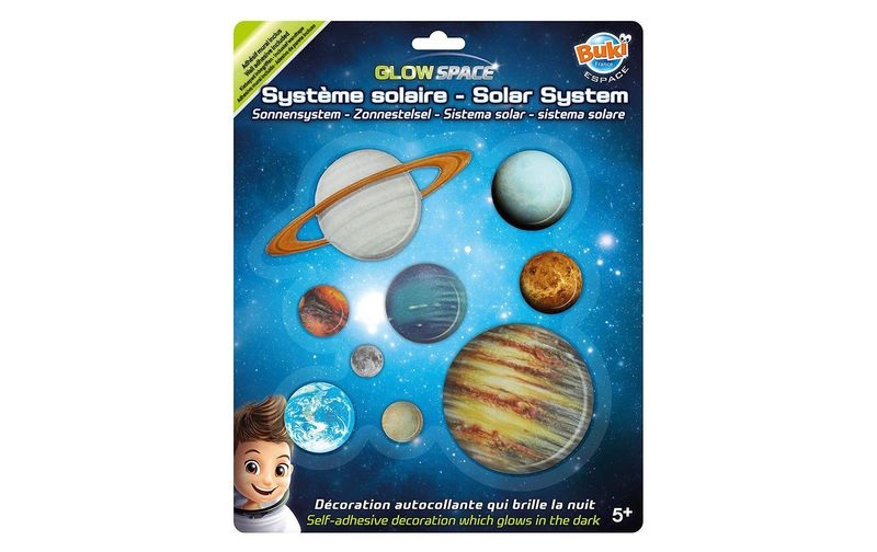 Buki Wandtattoo Sonnensystem, Farbe
