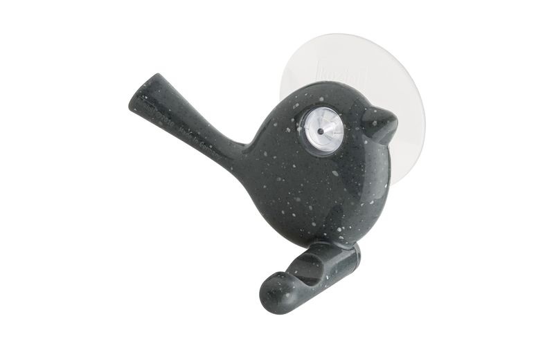 Koziol Wandhaken Pi:p Dunkelgrau
