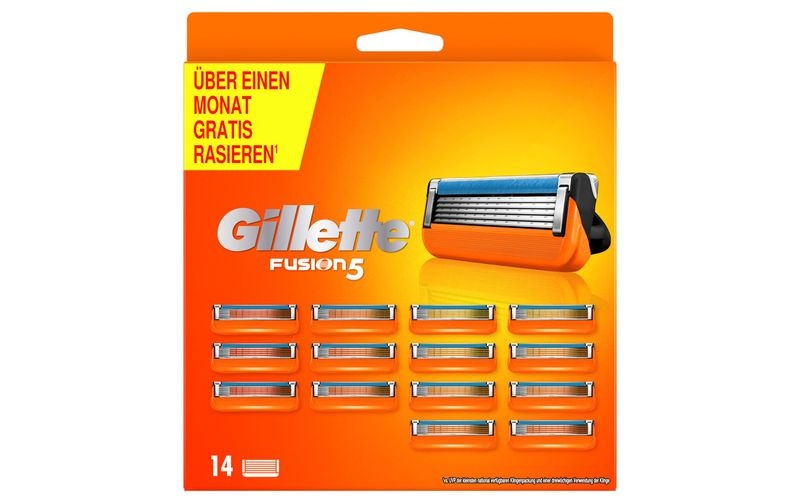 Gillette - 14er-Pack Rasierklingen Fusion5