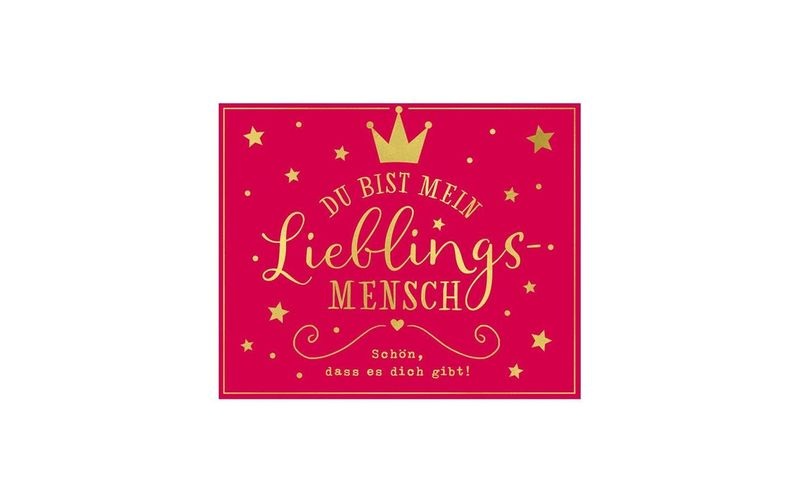 Depesche Geschenkboxen mit Deckel Lieblingsmensch
