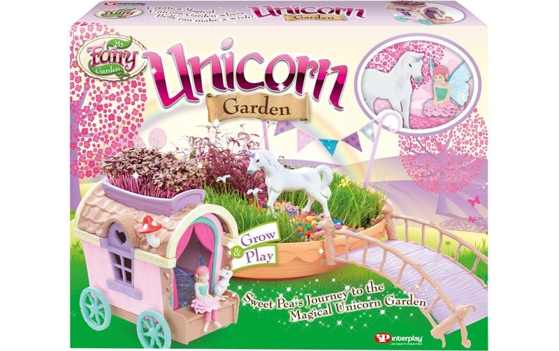 MY FAIRY GARDEN Magischer Einhorngarten mit Feen-Wagen