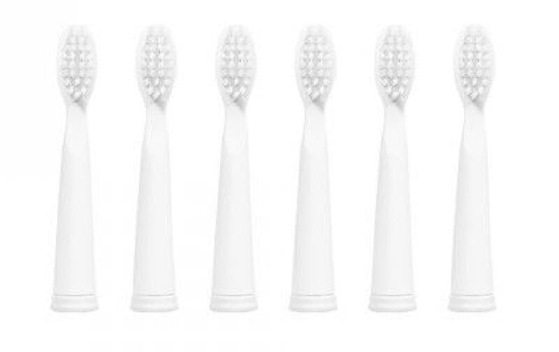 Ailoria 6er Pack Flash Travel Bürstenkopf Zubehör weiss