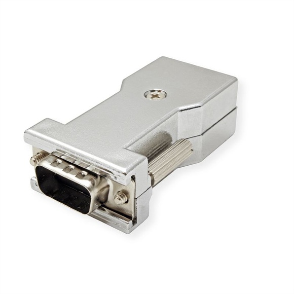 ROLINE 12.03.7524 - RS232 zu RJ45 Adapter (Silber)