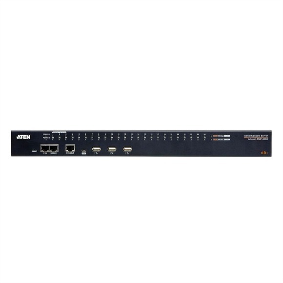 Aten SN0148CO-AX-G - 48-Port Serial Console Server W/Dual POW SN0148CO-AX-G,