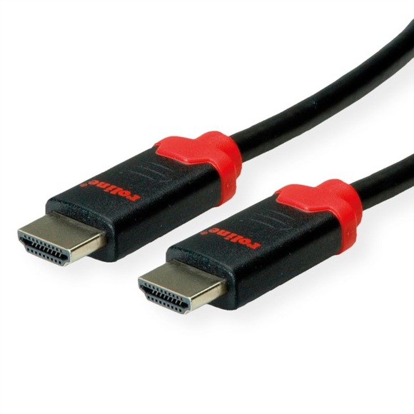 ROLINE 10K HDMI Ultra High Speed Kabel, ST/ST, schwarz, 3 m