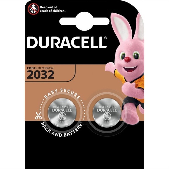 Duracell Cr2032 3 V - Knopfzelle (Silber)