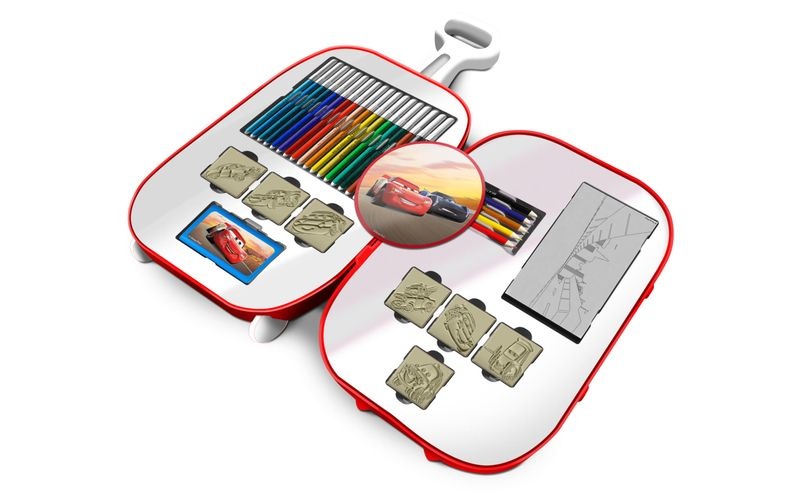 Multiprint Bastelset Coloring Trolley
