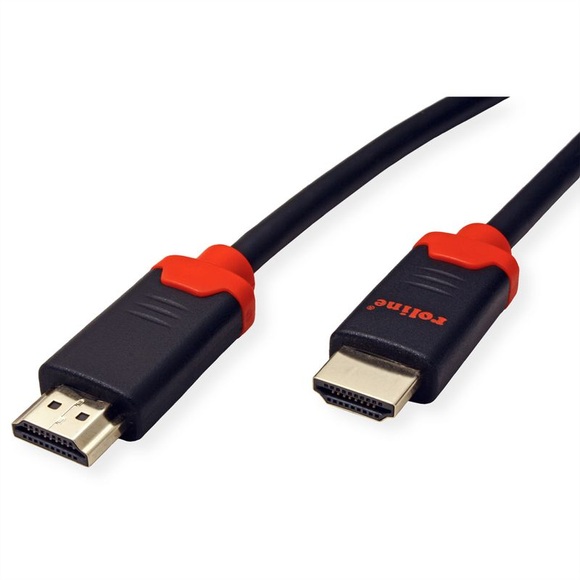 ROLINE 10K HDMI Ultra High Speed Kabel, ST/ST, schwarz, 1 m