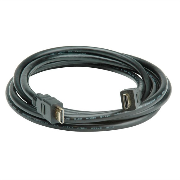 VALUE 8K HDMI Ultra HD Kabel mit Ethernet, ST/ST, schwarz, 3 m