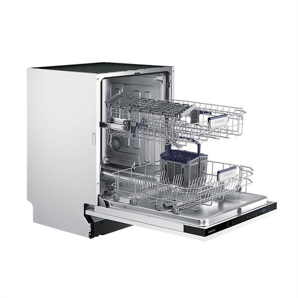 Samsung Geschirrspüler DW5000, Vollintegriert, Rotary, Besteckkorb