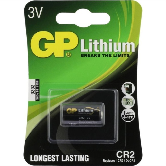 GP Batteries DLCR2 Fotobatterie CR 2 Lithium 3 V 1 St.