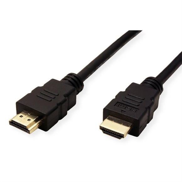 Roline HDMI Anschlusskabel HDMI-A Stecker 2.00 m Schwarz 11.04.5932 Geschirmt HDMI-Kabel