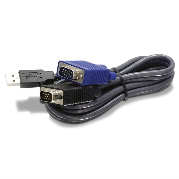 TrendNet TK-CU06 - USB/VGA KVM Kabel 1.8m