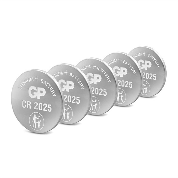 GP Batteries CR2025 Knopfzelle CR 2025 Lithium 160 mAh 3 V 5 St.